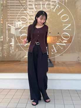 「BEAUTY&YOUTH UNITED ARROWS（ビューティーアンドユースユナイテッドアローズ）のアイテム」を使った、さとみ🫐（24）　　さん（レディース・154cm）の秋コーディネート