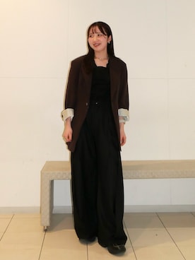 「STUDIOUS（ステュディオス）のアイテム」を使った、さとみ🫐（24）　　さん（レディース・154cm）の冬コーディネート