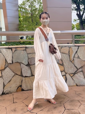 「mline」｜「アイテム（ワンピース/ドレス）」を使った、さとみ🫐（23）　　さん（レディース・153cm）の秋コーディネート