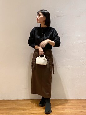 akaneさん（レディース・164cm）の冬コーディネート