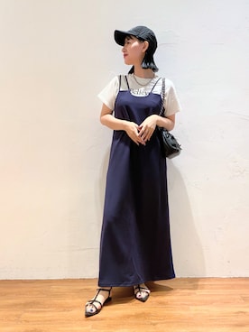 akaneさん（レディース・164cm）の夏コーディネート