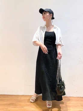 「FREE'S MART（フリーズマート）のアイテム」を使った、akaneさん（レディース・164cm）の夏コーディネート