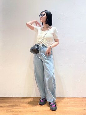 akaneさん（レディース・164cm）の春コーディネート