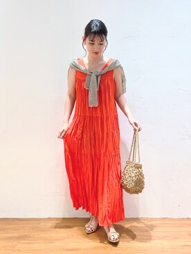 akaneさん（レディース・164cm）の夏コーディネート