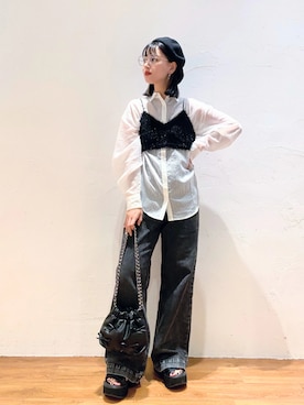 akaneさん（レディース・164cm）の夏コーディネート