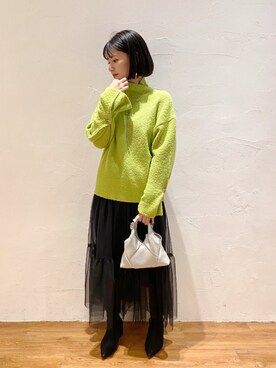 akaneさん（レディース・164cm）の冬コーディネート