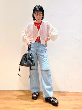 akaneさん（レディース・164cm）の春コーディネート