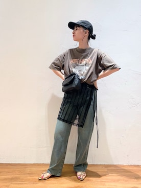 akaneさん（レディース・164cm）の夏コーディネート