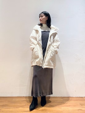 「FREE'S MART（フリーズマート）のアイテム（ジャケット/アウター）」を使った、akaneさん（レディース・164cm）の秋コーディネート