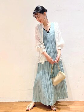 akaneさん（レディース・164cm）の夏コーディネート