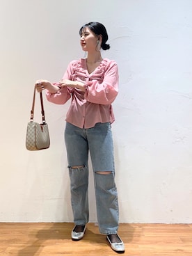 akaneさん（レディース・164cm）の春コーディネート