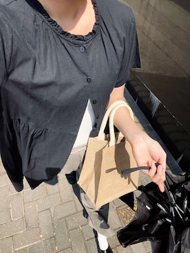 「MUJI Labo（ムジラボ）のアイテム」を使った、boyleさん（レディース・167cm）の冬コーディネート