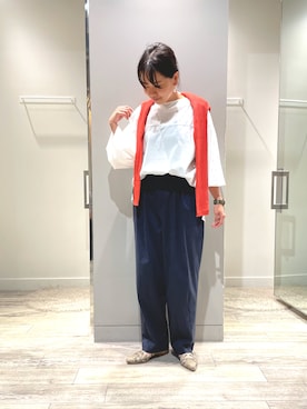 「MYSELF ABAHOUSE」｜namikiayaさん（レディース・161cm）の夏コーディネート