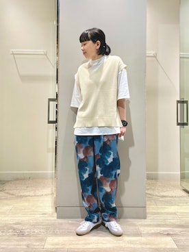 「GERMAN TRAINER（ジャーマントレーナー）のアイテム」を使った、namikiayaさん（レディース・161cm）の夏コーディネート