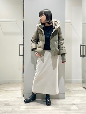 namikiayaさん(レディース・161cm)の冬コーディネート