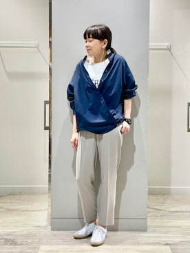 「GERMAN TRAINER（ジャーマントレーナー）のアイテム」を使った、namikiayaさん（レディース・161cm）の夏コーディネート