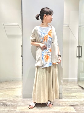 namikiayaさん（レディース・161cm）の夏コーディネート