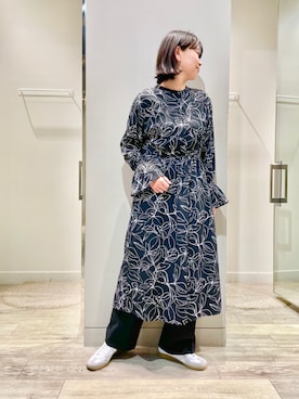 「GERMAN TRAINER（ジャーマントレーナー）のアイテム」を使った、namikiayaさん（レディース・161cm）の春コーディネート
