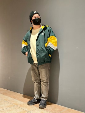「アイテム（マスク、その他）」を使った、kikuさん（メンズ・160cm）の冬コーディネート