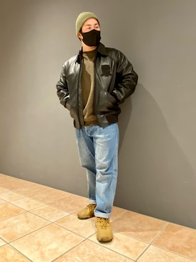 kikuさん（メンズ・160cm）の冬コーディネート