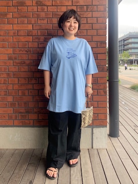 「COMMUNITY MILL（コミュニティ ミル）のアイテム」を使った、cmyokoさん（レディース・150cm）の夏コーディネート