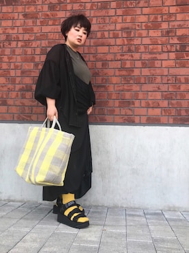 「styles（スタイルス）のアイテム（バッグ）」を使った、cmyokoさん（レディース・150cm）の夏コーディネート