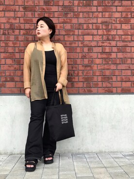 「styles（スタイルス）のアイテム（バッグ）」を使った、cmyokoさん（レディース・150cm）の夏コーディネート