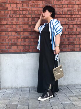 「COMMUNITY MILL（コミュニティ ミル）のアイテム」を使った、cmyokoさん（レディース・150cm）の夏コーディネート