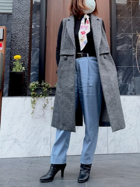 「BARAK（バラク）のアイテム」を使った、★みくる★さん（レディース・156cm）の冬コーディネート