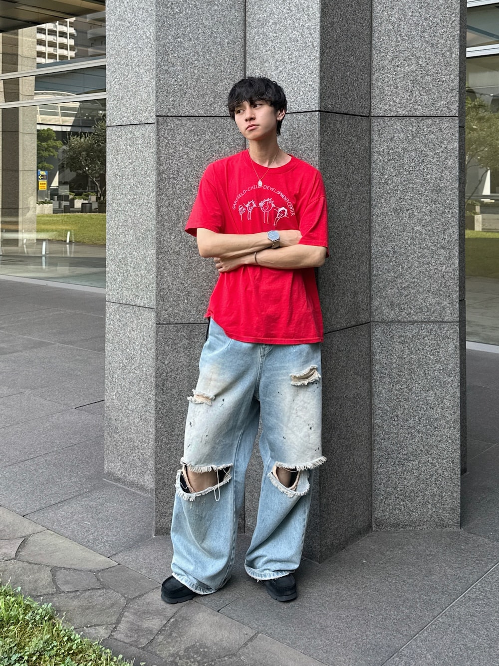 hikaru｜Camphor woodのデニムパンツを使ったコーディネート - WEAR 