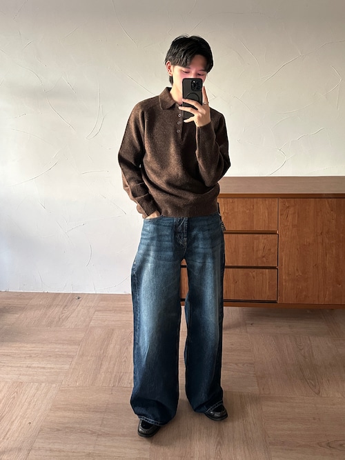 メンズ オーバーサイズデニムパンツ D-RISE L.30（デニムパンツ