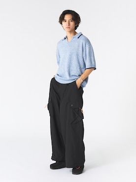「Adoon plain（アドーンプレーン）のアイテム（パンツ）」を使った、hikaruさん（メンズ・173cm・20代）の夏コーディネート