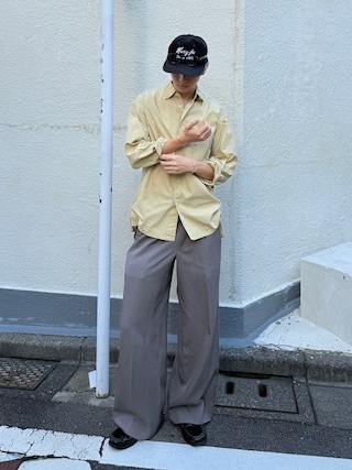 「G.H.BASS(ジーエイチバス)のG.H.BASS/BA11711D BLACK RUBBER SOLE(ローファー)」を使った、hikaruさん(メンズ・173cm)の秋コーディネート
