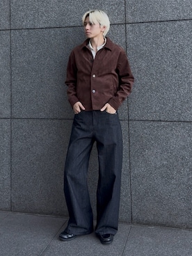 「Adoon plain（アドーンプレーン）のアイテム」を使った、hikaruさん（メンズ・173cm）の夏コーディネート