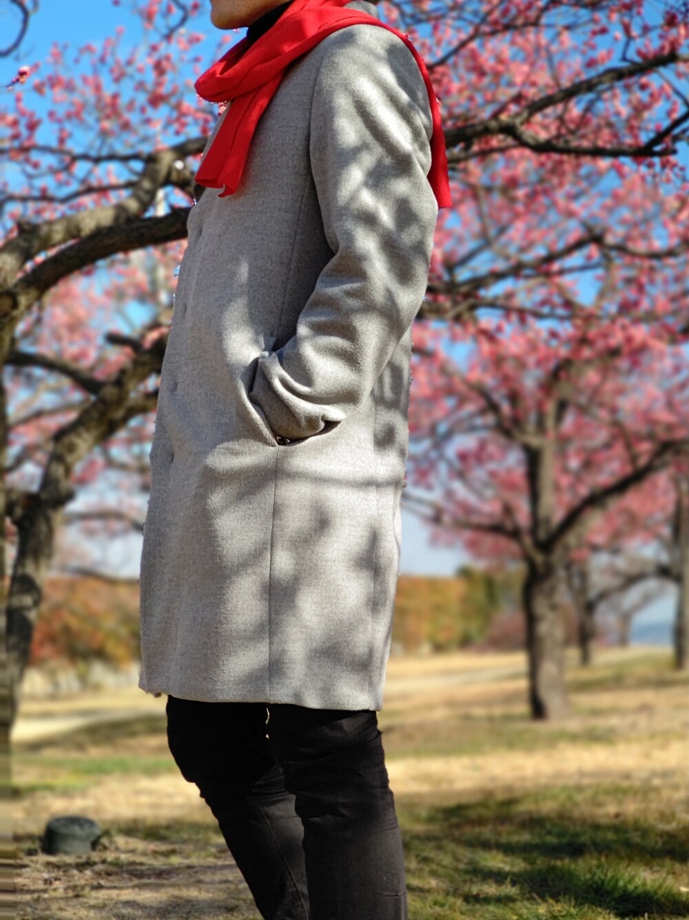 「オトナカジュアル」｜「GUのGUドライアクティブパンツGA+E（パンツ、ブラック系）」を使った、yukitowalkさん（メンズ・168cm）の冬コーディネートの1枚目の写真
