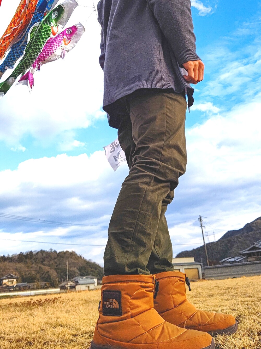 THE NORTH FACE NUPTSE BOOTIE WP LOGO SHORT / ザ・ノース・フェイス  