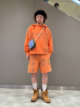 「ROYAL FLASH（ロイヤルフラッシュ）のアイテム（バッグ）」を使った、kaiseiさん（メンズ・172cm）の春コーディネート