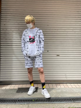 「STUD MUFFIN（スタッドマフィン）のアイテム（パンツ）」を使った、kaiseiさん（メンズ・172cm）の春コーディネート