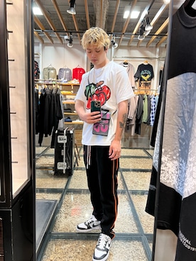 「e JEANS（イージーンズ）のアイテム」を使った、kaiseiさん（メンズ・172cm）の夏コーディネート