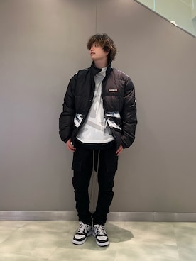 「PHENOMENON（フェノメノン）のアイテム」を使った、kaiseiさん（メンズ・172cm）の冬コーディネート