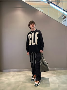 「ROYAL FLASH（ロイヤルフラッシュ）のアイテム（バッグ）」を使った、kaiseiさん（メンズ・172cm）の秋コーディネート