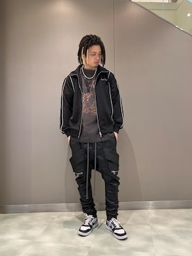 「ROYAL FLASH（ロイヤルフラッシュ）のアイテム（その他アウター）」を使った、kaiseiさん（メンズ・172cm）の冬コーディネート