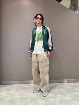 「roarguns（ロアーガンズ）のアイテム（ジャケット/アウター）」を使った、kaiseiさん（メンズ・172cm）の冬コーディネート