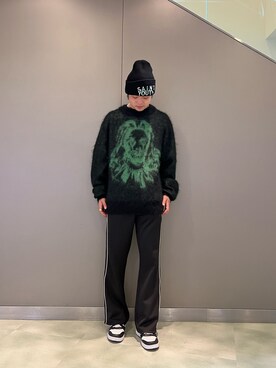 「ROYAL FLASH（ロイヤルフラッシュ）のアイテム（帽子）」を使った、kaiseiさん（メンズ・172cm）の秋コーディネート