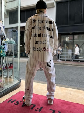 「ベースボールシャツ」｜「アイテム（ジャケット/アウター）」を使った、kaiseiさん（メンズ・172cm）の春コーディネート