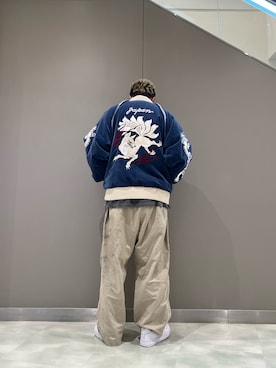 「ROYAL FLASH（ロイヤルフラッシュ）のアイテム」を使った、kaiseiさん（メンズ・172cm）の秋コーディネート
