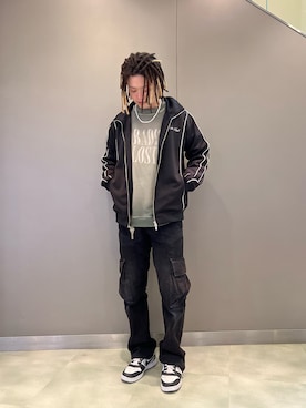 「ROYAL FLASH（ロイヤルフラッシュ）のアイテム（その他アウター）」を使った、kaiseiさん（メンズ・172cm）の冬コーディネート