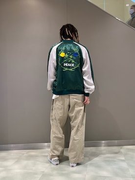 「roarguns（ロアーガンズ）のアイテム（ジャケット/アウター）」を使った、kaiseiさん（メンズ・172cm）の冬コーディネート