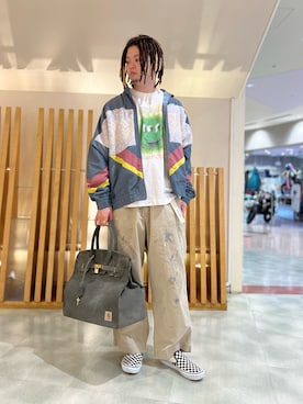 「ROYAL FLASH（ロイヤルフラッシュ）のアイテム（バッグ）」を使った、kaiseiさん（メンズ・172cm）の冬コーディネート