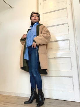 「4℃（ヨンドシー）のアイテム（リング）」を使った、liblgidrofauheさん（レディース・153cm）の冬コーディネート